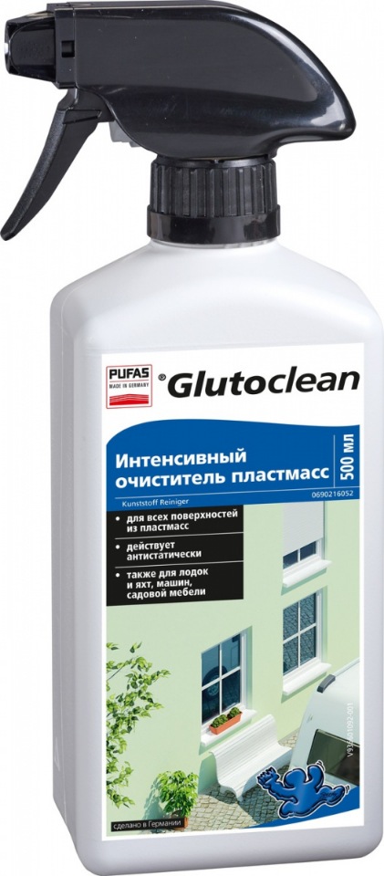 фото Интенсивный очиститель пластмасс glutoclean 500 мл