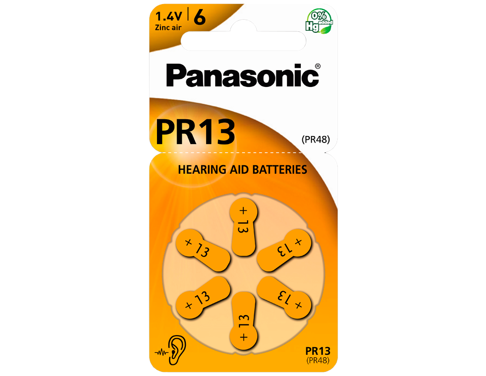 

Батарейка Panasonic PR-13/6LB 6 шт