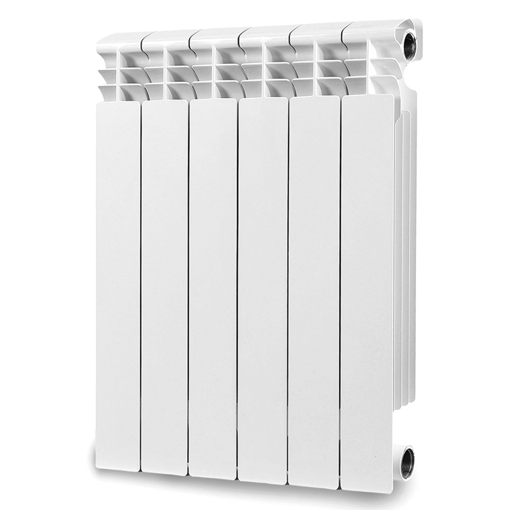 Биметаллический радиатор Oasis 6 секций белый (4534045)