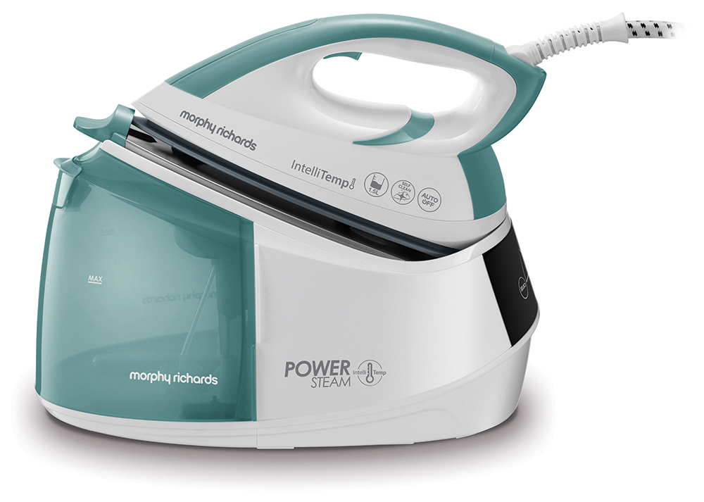 фото Парогенератор morphy richards speed intellitepm white/green