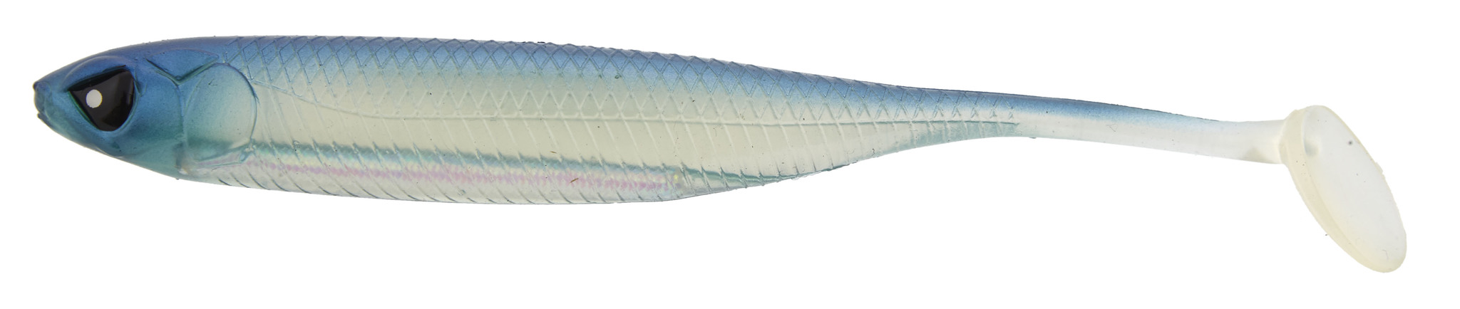 

Силиконовая приманка Lucky John 3D Series Makora Shad Tail 127 мм, 001, 4 шт., 3D Series Makora Shad Tail