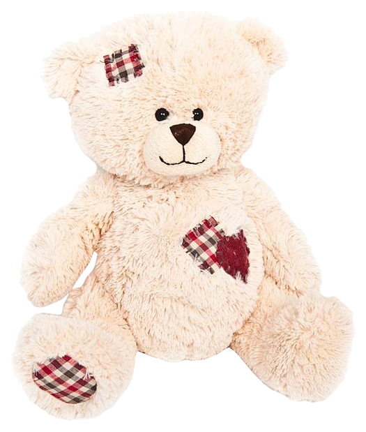 

Мягкая игрушка MAXITOYS TS-A6305-25A Мишка Лука с Заплатками и Сердцем 22 см