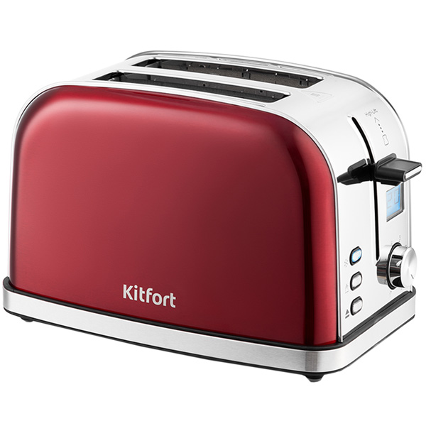 Тостер Kitfort KT-2036-1 Red тостер kitfort кт 2099 серебристый