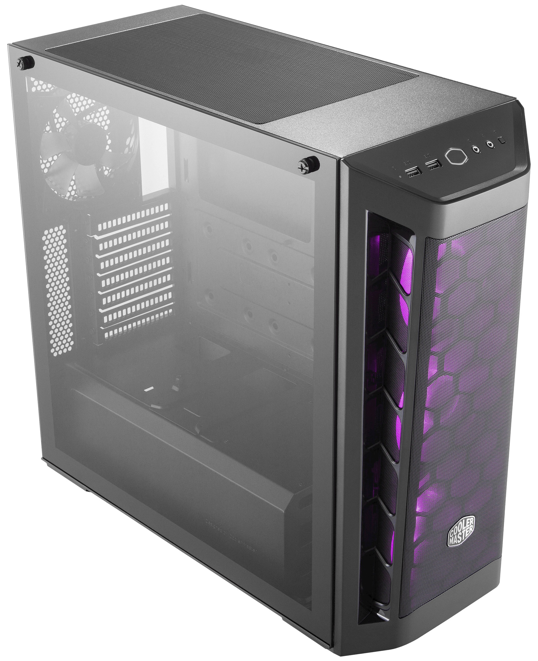 Корпус компьютерный Cooler Master MasterBox MB511 RGB (MCB-B511D-KGNN-RGB) Black