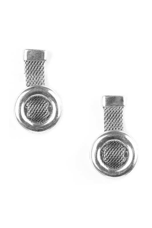 

Серьги женские ORI TAO OT-12-29161 серебристые, OT-12-29161