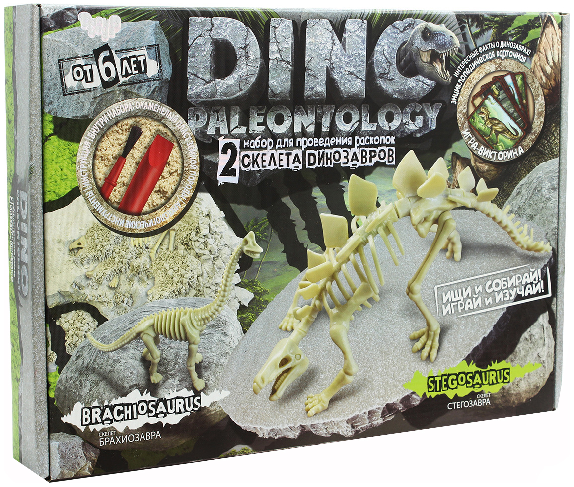 

DANKO TOYS Набор для проведения раскопок Dino Paleontology, набор 1 DP-01-01