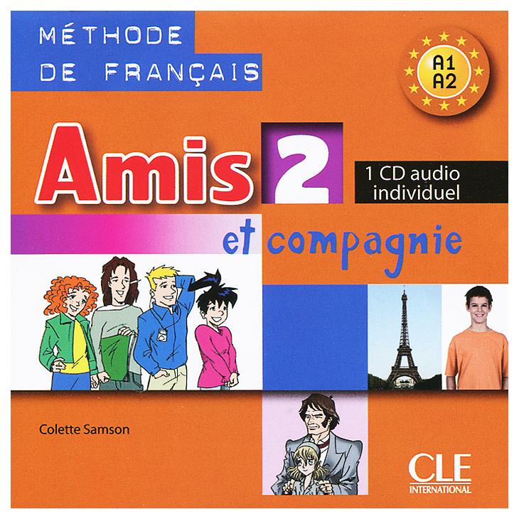 фото Книга cle international samson collette "amis et compagnie 2. a1-a2. livre de l'eleve"