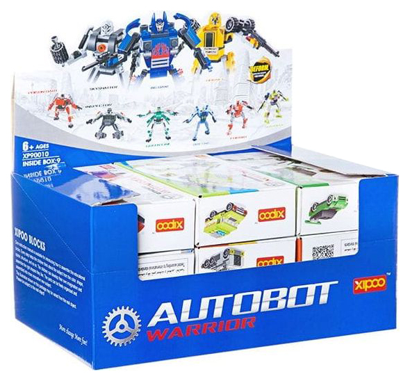 фото Набор роботов трансформеров shenzhen toys avtobot, 9 шт. г79502