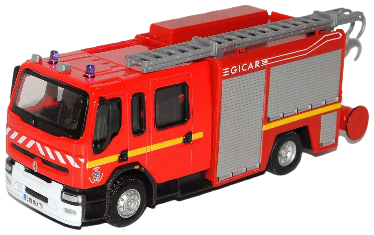 

Модель машины "Renault Premium", Белый;красный