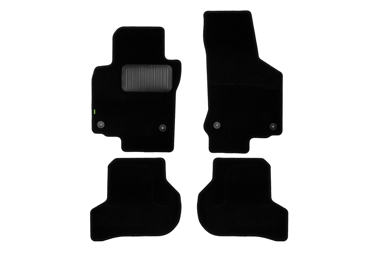 

Коврики в салон Klever Standard для VOLKSWAGEN Golf GTI 2009-2012, 4 шт. текстиль