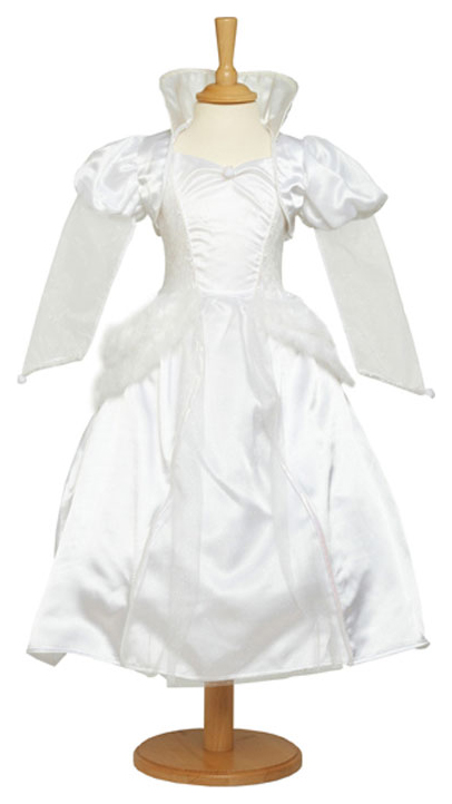 фото Карнавальный костюм travis designs снежная королева, цв. белый р.98