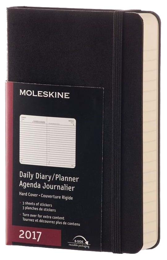 

Ежедневник Moleskine 384600 Moleskine Classic Daily Pocket полудатированный