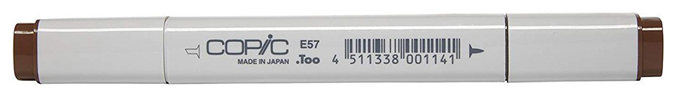 

Маркер Copic Classic E57 ореховый светлый коричневый