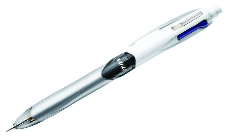 Ручка шариковая BIC 3+1HB 942104, разноцветная, 1 шт.