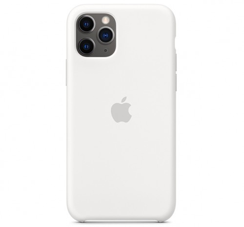 фото Чехол silicone case lux для iphone 11pro white nobrand