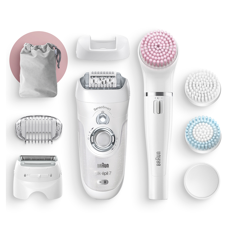 

Эпилятор Braun SES 7-875 BS WD + прибор FaceSpa, Белый, Silk-epil 7