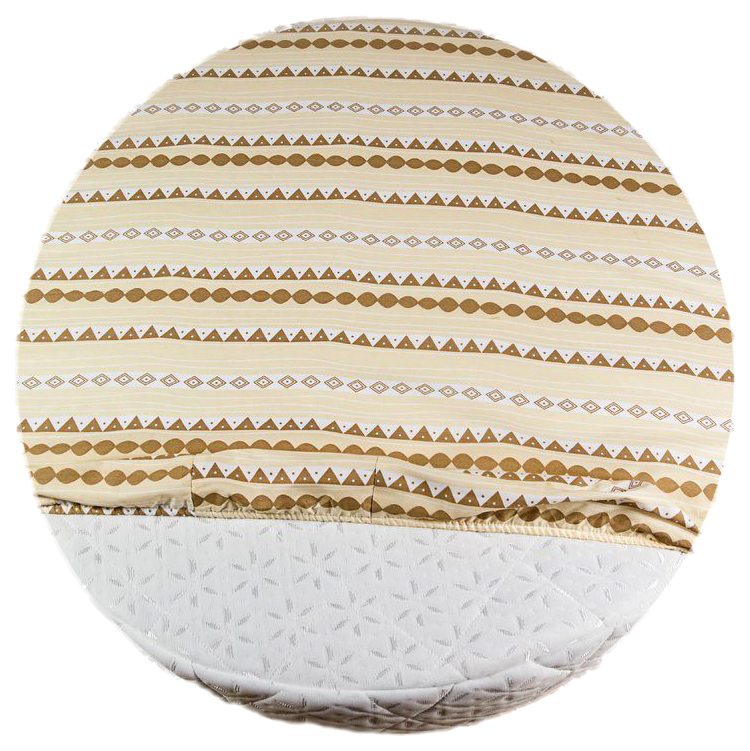 фото Простыня amarobaby exclusive creative collection mosaic круглая на резинке, 75х75х12 см