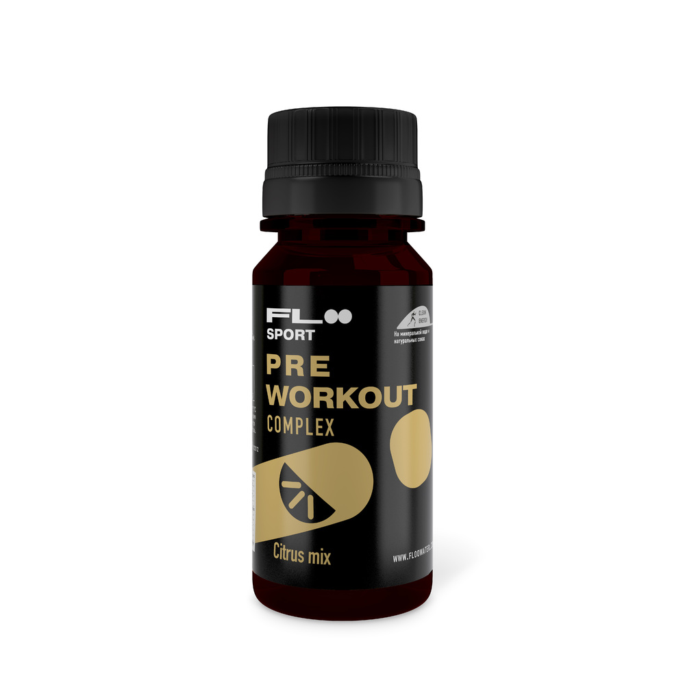 

PRE WORKOUT Complex Fruit mix, 60 мл, PreWorkout Complex