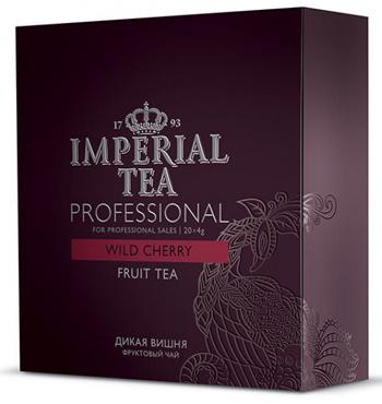 фото Напиток чайный дикая вишня фруктовый чай imperial tea professional пакетированный императорский чай