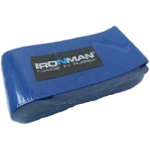 

Страховка атлетическая IRONMAN для колена, 2 метра (Жесткий), Синий