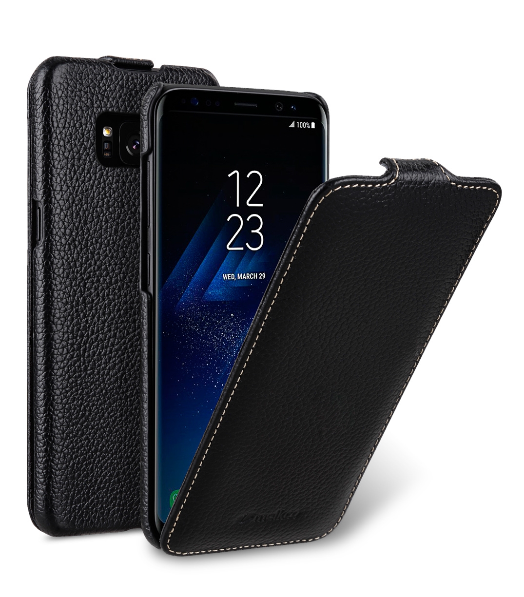 фото Чехол melkco jacka type для samsung galaxy s8 plus black