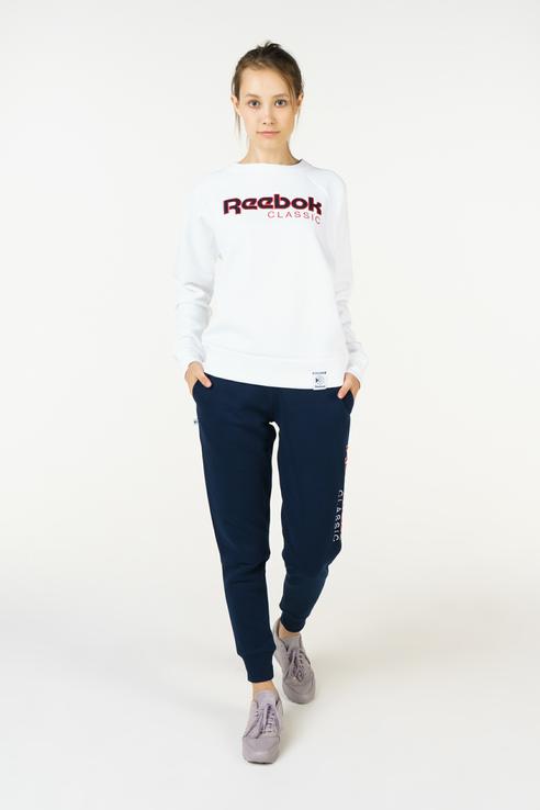 

Свитшот женский Reebok DH1326 белый 52 UK, DH1326