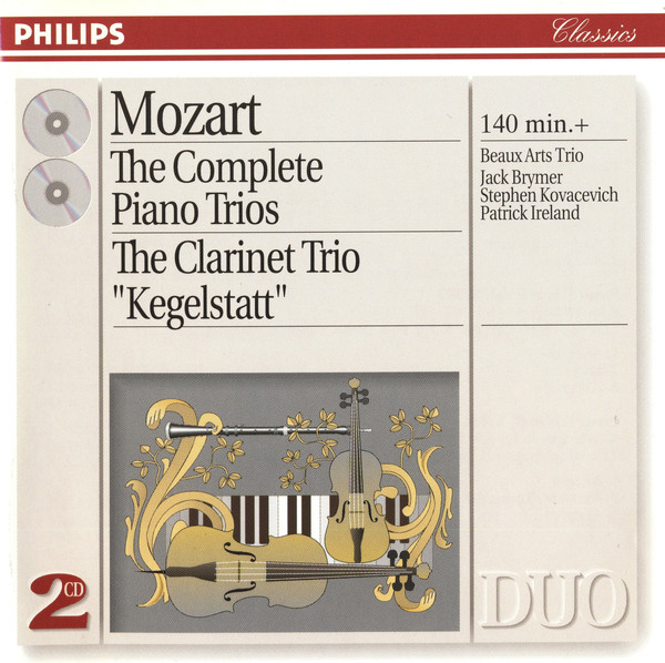 

Beaux Arts Trio Mozart: The Complete Piano Trios Clarinet Trio