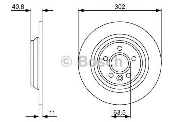 фото Тормозной диск bosch 0986479397