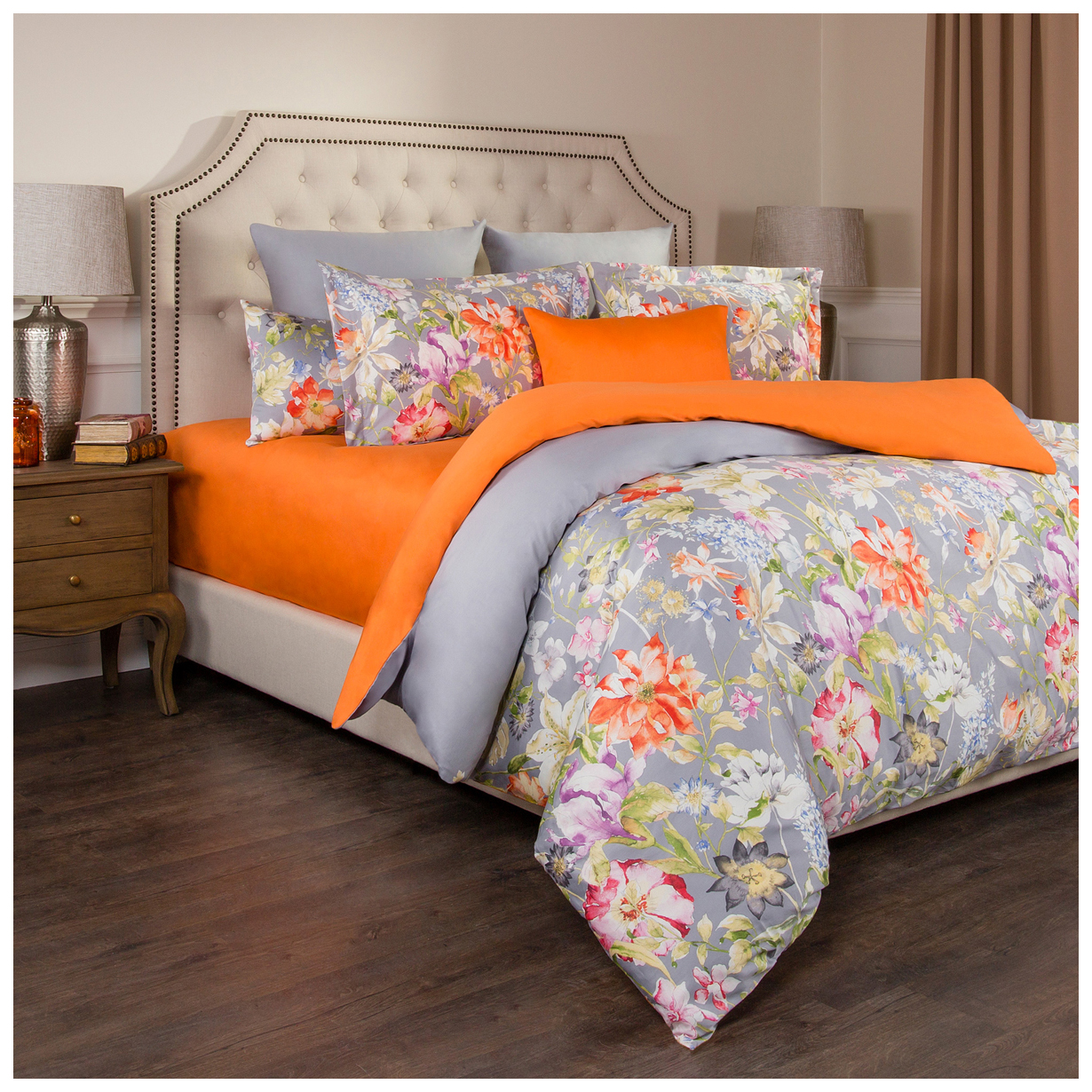 

Комплект постельного белья Santalino premium home collection двуспальный