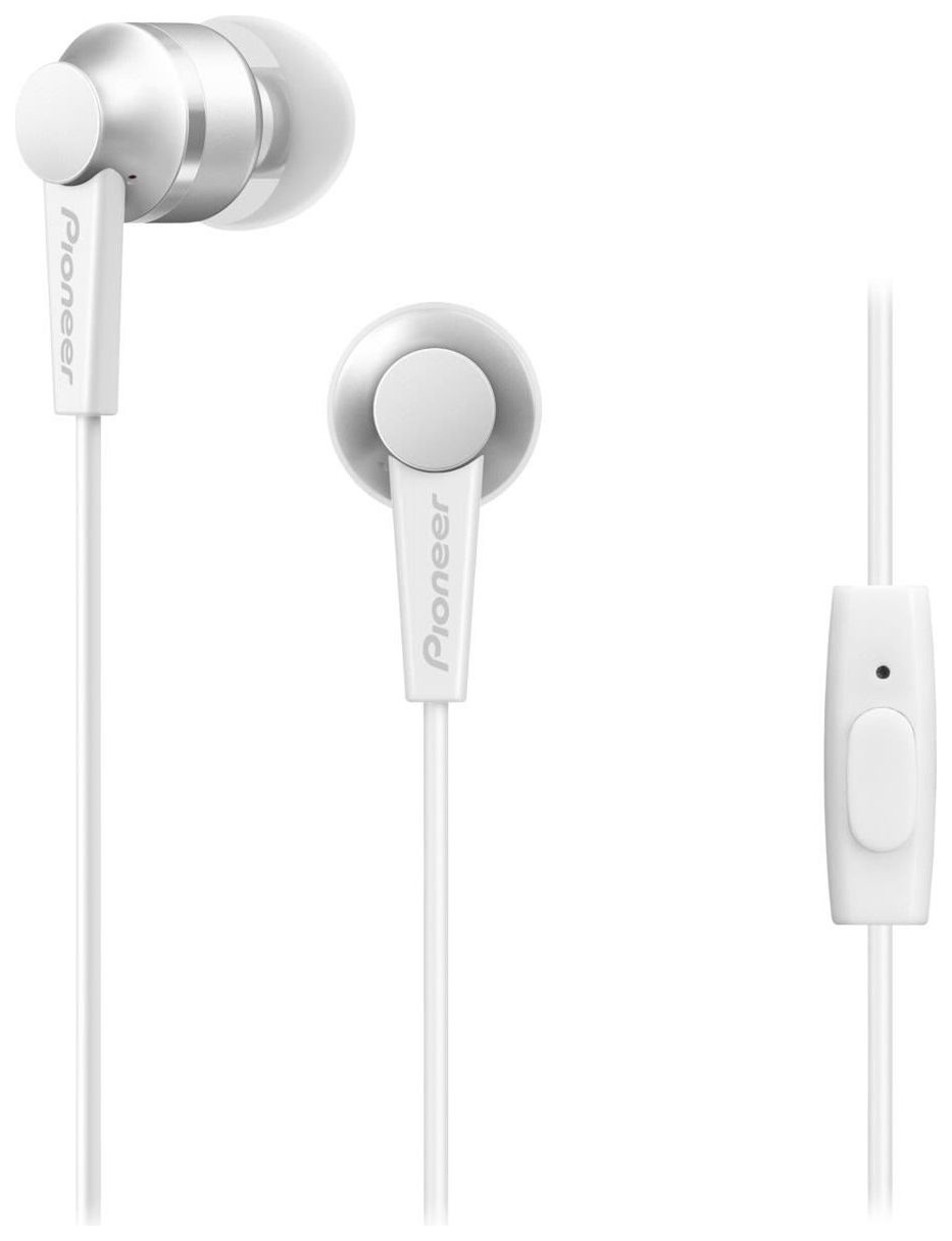 фото Наушники pioneer se-c3t white