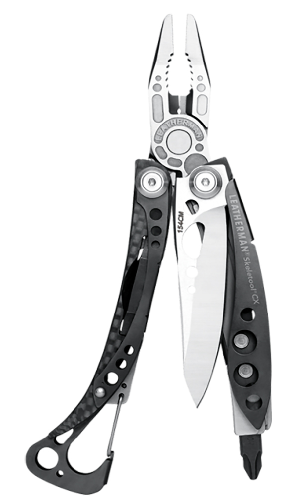 фото Мультитул leatherman skeletool cx, серебристый, 7 опций