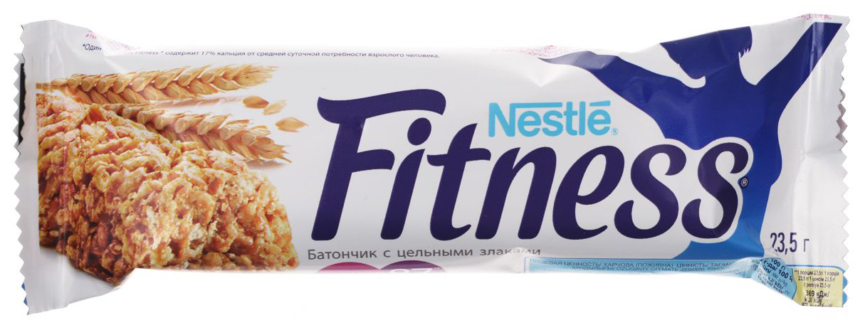 фото Батончик nestle fitness с цельными злаками 23.5 г