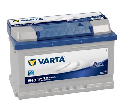 фото Аккумулятор varta 5724090683132 72 ач vl euro (e43) низ.