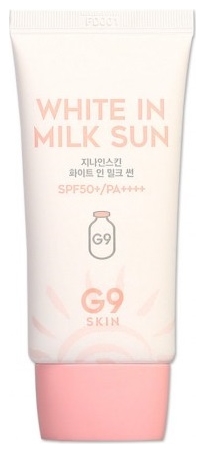 Berrisom G9 Skin White In Milk Sun SPF50+ - Крем солнцезащитный легкий, 40 гр