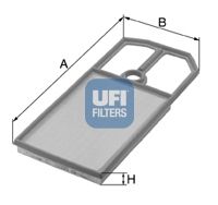 

Фильтр воздушный двигателя UFI 30.184.00