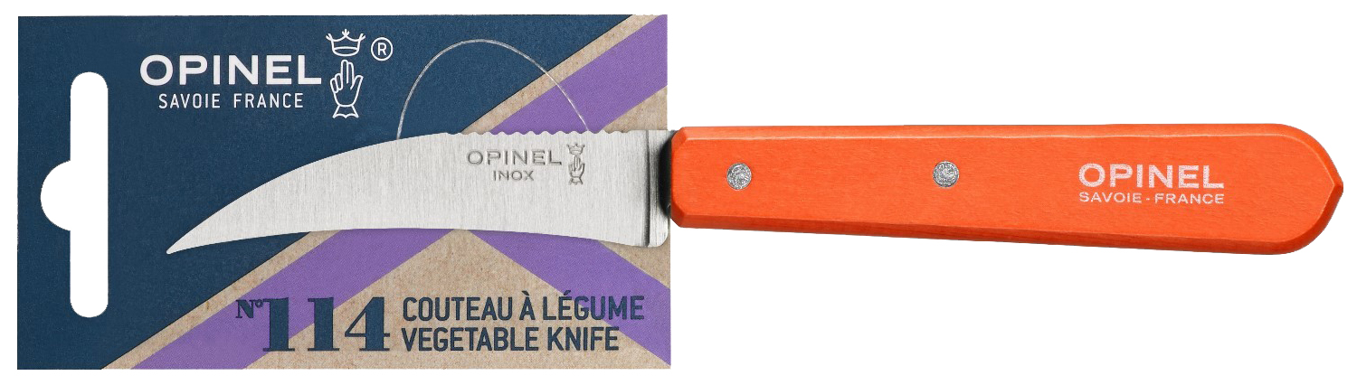 

Нож кухонный Opinel 7 см, Для овощей