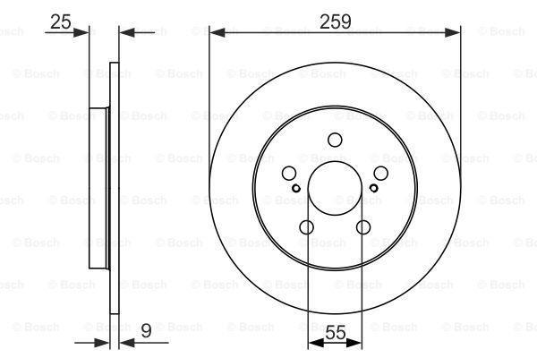 фото Тормозной диск bosch 0986479721