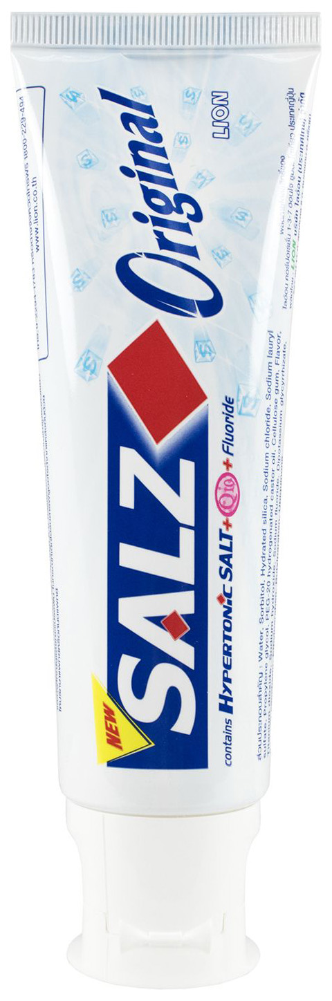 Зубная паста Lion Thailand Salz Original с коэнзимом Q10 90 мл lion thailand salz fresh toothpaste паста зубная для комплексной защиты 90 г