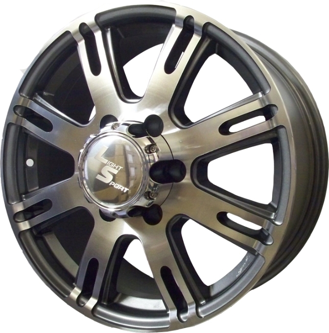 

Колесный диск LS R17 7.5J PCD6x139.7 ET38 D67.1 WHS047659, Серый
