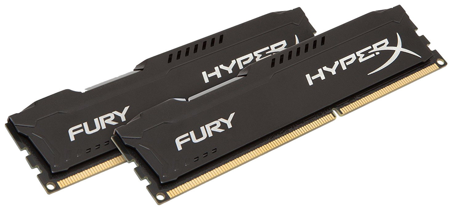 

Оперативная память HyperX FURY HX313C9FBK2/16, HyperX FURY Black