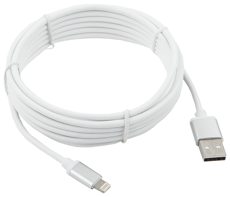 Кабель Gembird CC-S-APUSB01W-3M Lightning 3м White