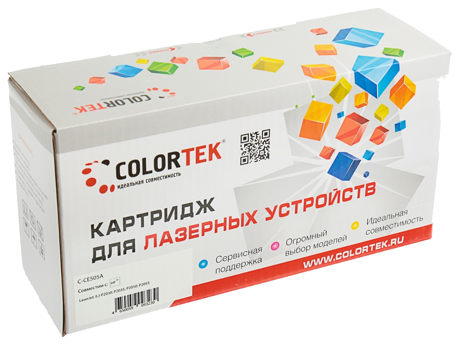 

Картридж для лазерного принтера Colortek CE505A/CF280A черный, CE505A/CF280A