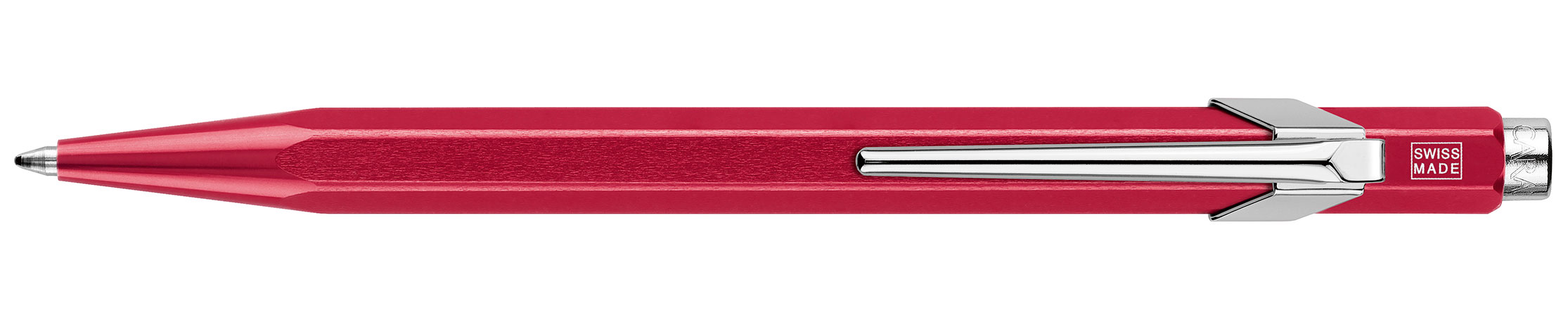 фото Carandache office 849 pop line - metallic red, шариковая ручка, m caran d’ache