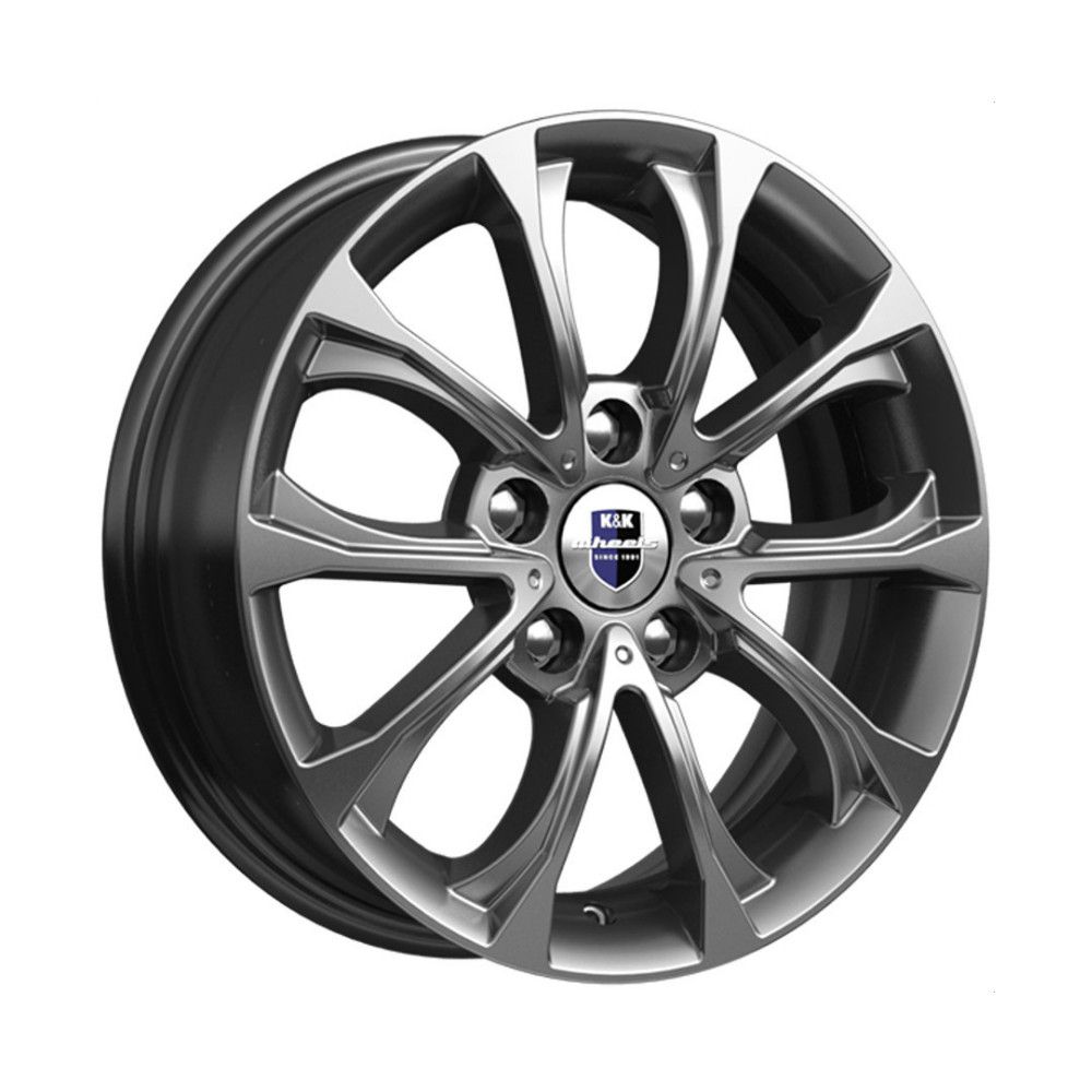 

Колесный диск K&K R15 6.5J PCD5x100 ET38 D67.1 72145, Серебристый, Urals (КС732)