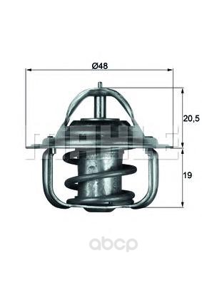 фото Термостат mahle tx588d mahle/knecht