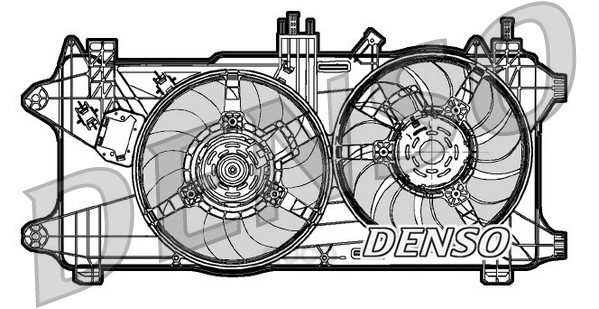 

Вентилятор охлаждения двигателя DENSO DER09027