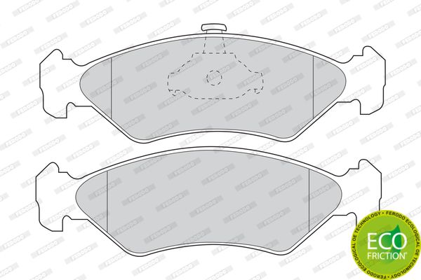 

Тормозные колодки FERODO дисковые FDB1082