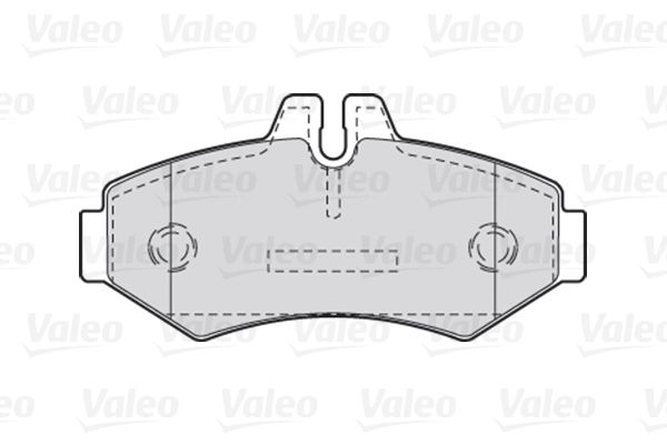 

Комплект тормозных дисковых колодок Valeo 301300