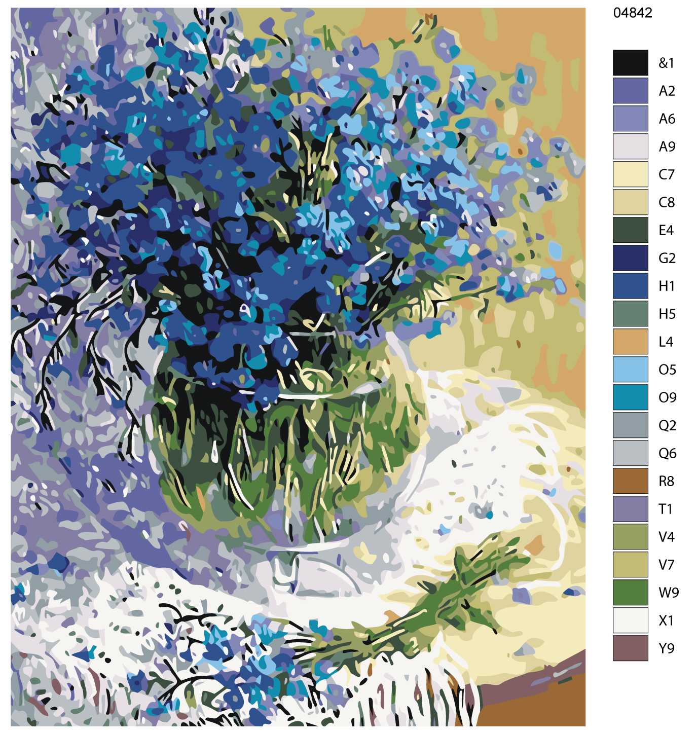 

Картина по номерам, 40 x 50, KTMK-04842, KTMK-04842