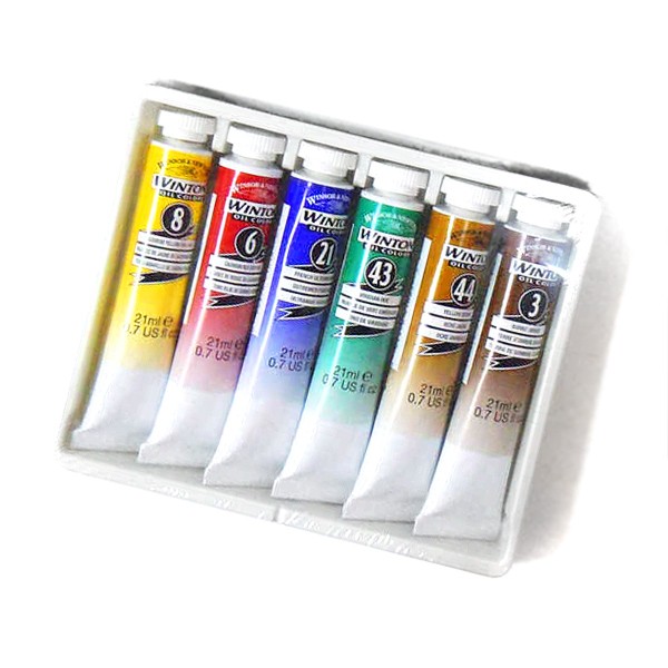 фото Масляные краски winsor&newton winton 6 цветов